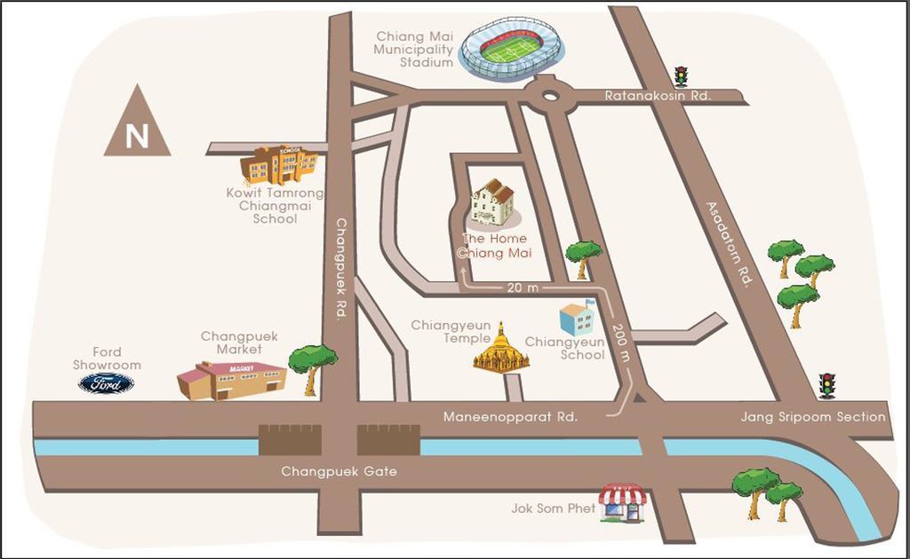 شيانغ ماي The Home Chiangmai Luxury Guesthouse المظهر الخارجي الصورة